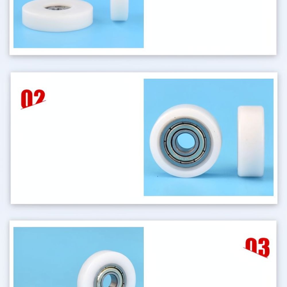 Furniture Hardware Lowes - อุปกรณ์เฟอร์นิเจอร์ ลูกล้อลูกปืนทรงกลม สำหรับรางลิ้นชัก หน้าต่าง ประตู ชิ้นส่วนลูกกลิ้งไนลอนนำทางแบบเลื่อน