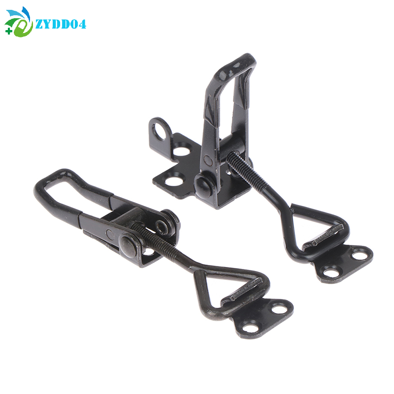 ● ตัวล็อคแบบปรับได้สีดำ 2 ชิ้น - Furniture Hardware Manufacturer บทวิจารณ์และราคา