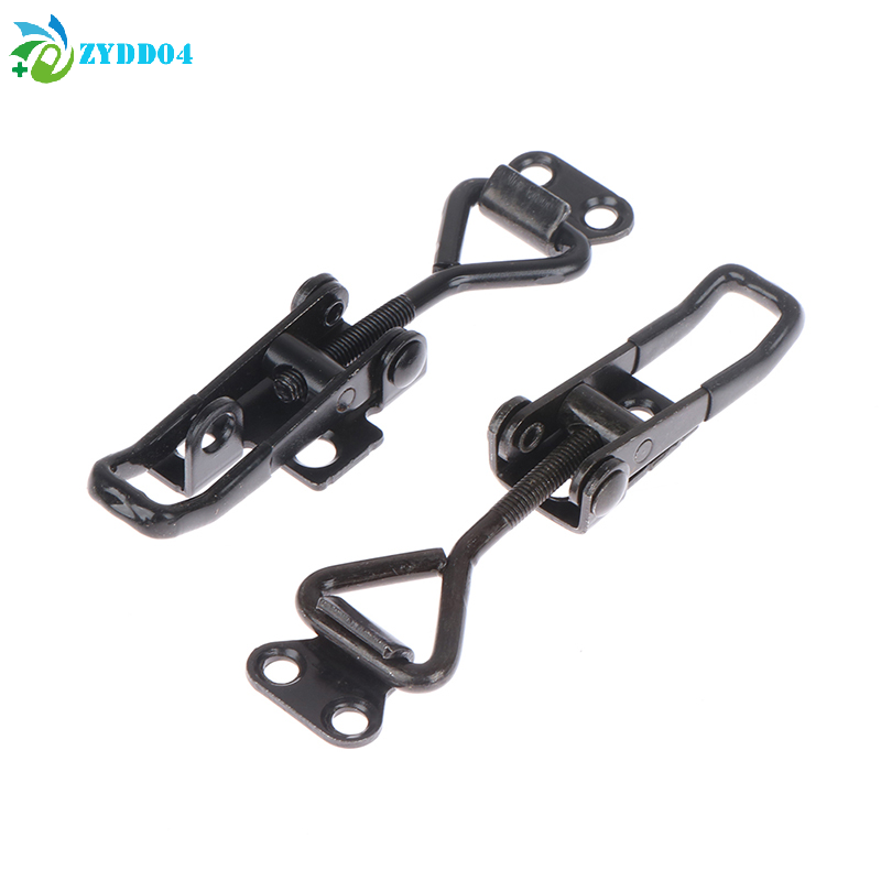 ● ตัวล็อคแบบปรับได้สีดำ 2 ชิ้น - Furniture Hardware Manufacturer บทวิจารณ์และราคา