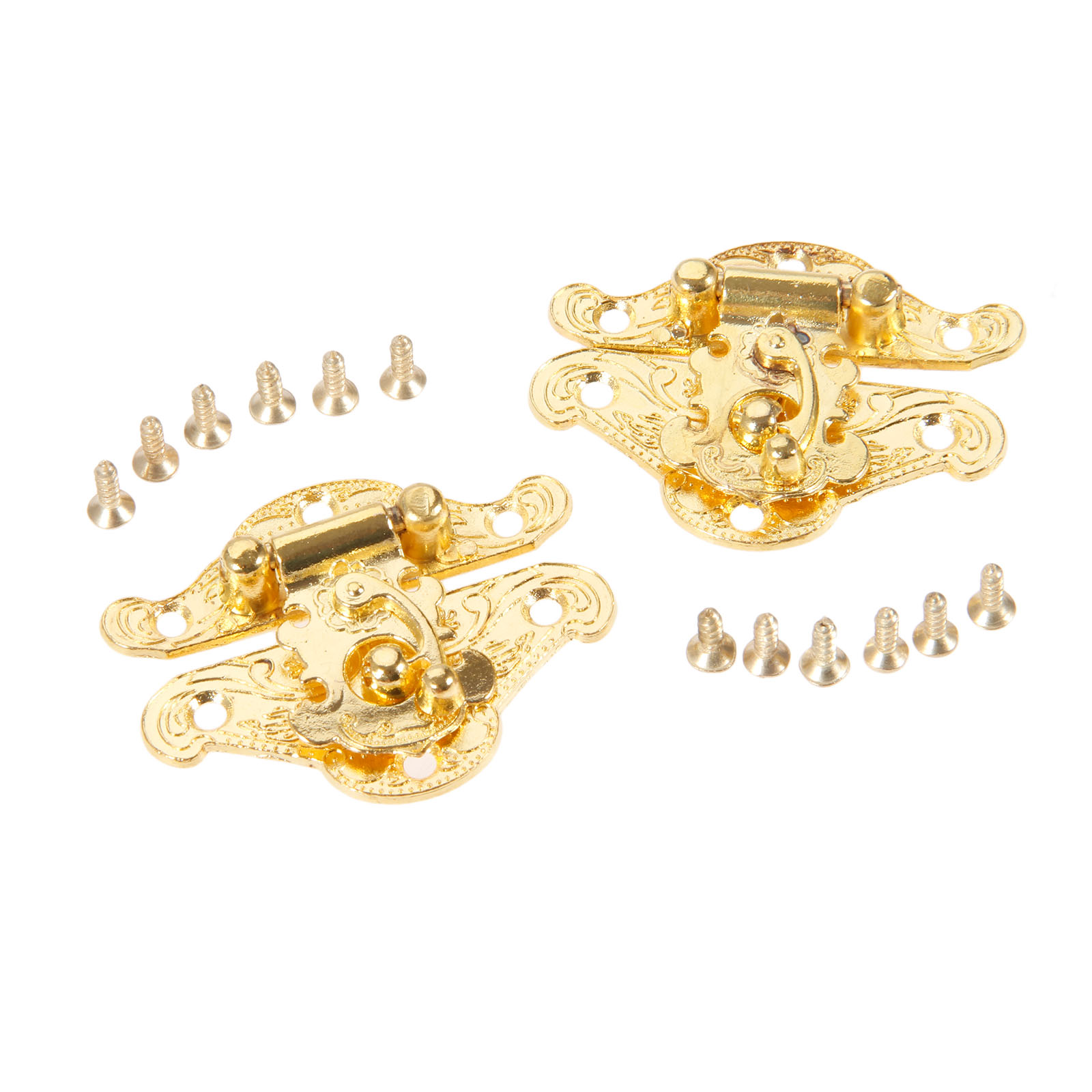 DRELD 2Pcs ทองโบราณกล่อง Latch - Furniture Hardware Manufacturer บทวิจารณ์และราคา