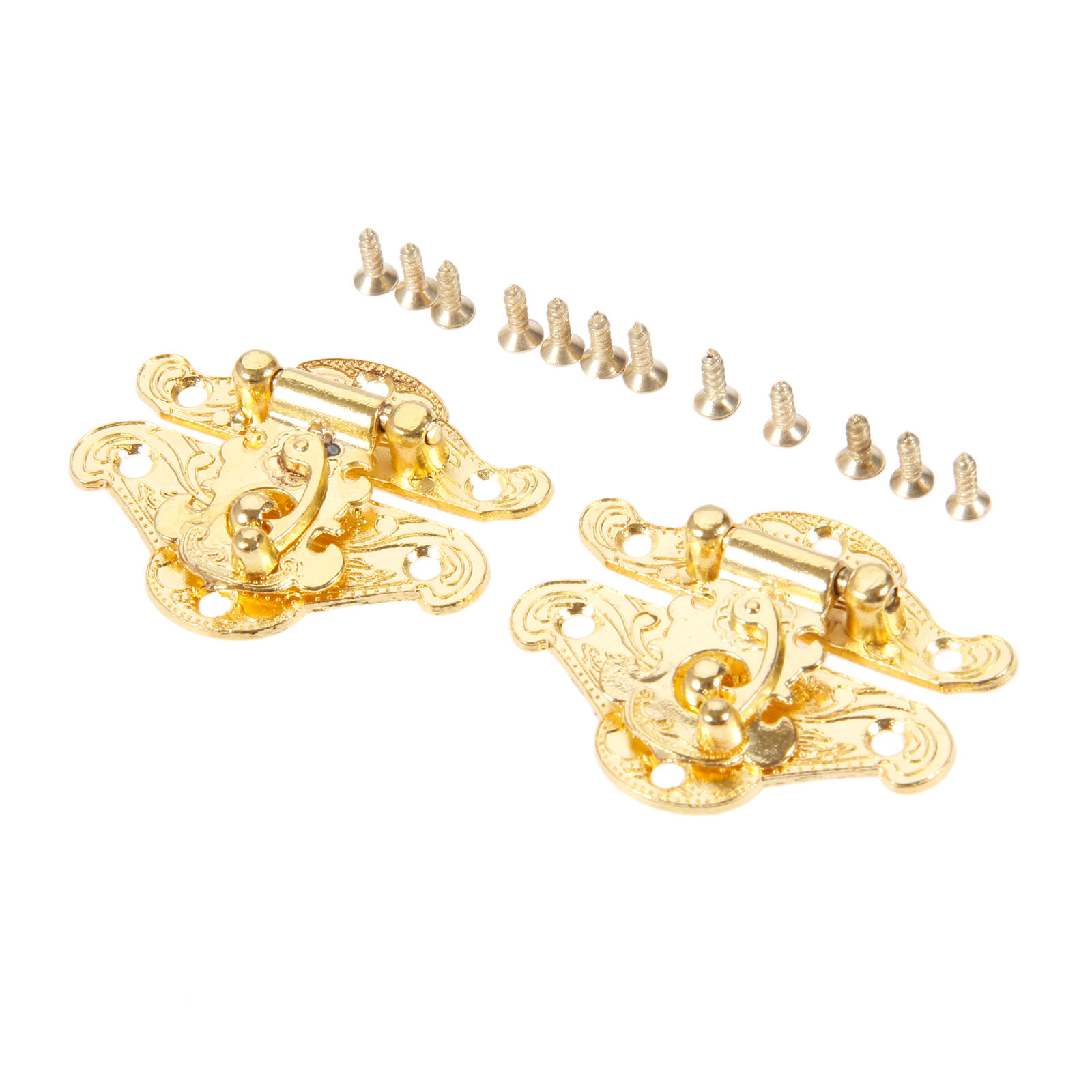 DRELD 2Pcs ทองโบราณกล่อง Latch - Furniture Hardware Manufacturer บทวิจารณ์และราคา