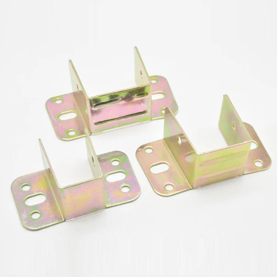 2pcs U รูปโลหะวงเล็บเตียงเตียง - Furniture Hardware Manufacturer บทวิจารณ์และราคา